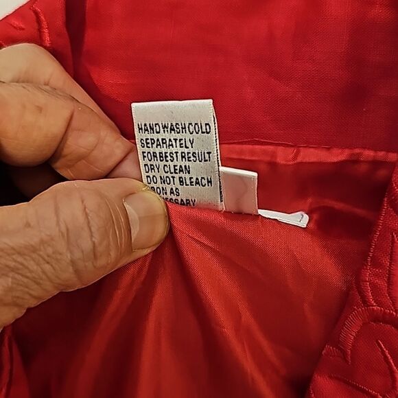 Lino usa eyelet jacket xl - Picture 9 of 10